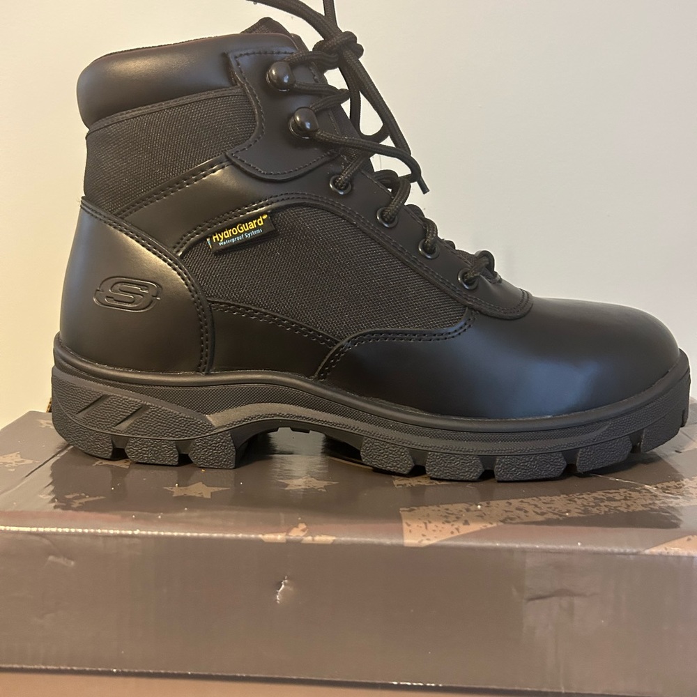 New Skechers tractical boots size 9 - Picture 3 of 8
